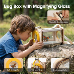 ibwaae Bug Catcher Kit compass helps kids navigate nature hunts with confidence.