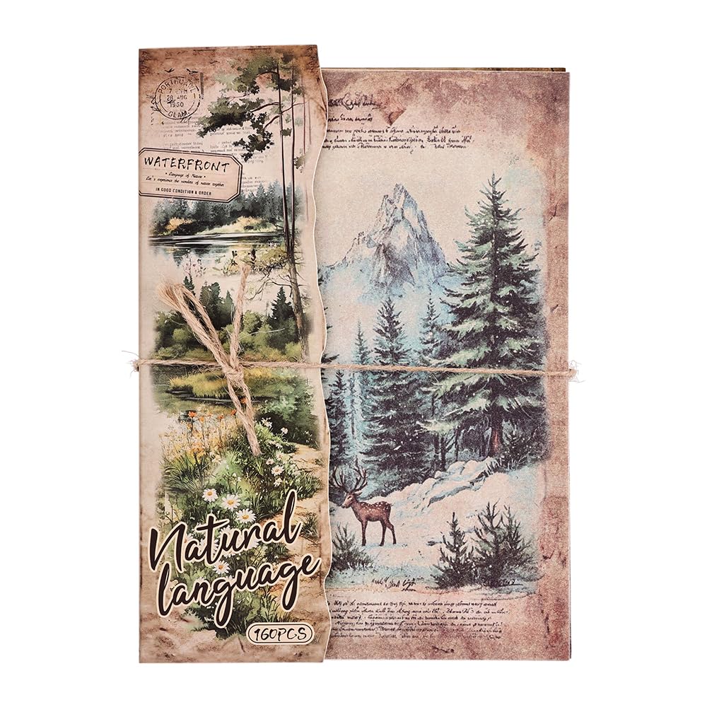 icceemee nature scrapbook paper inked patterns 07 offers versatile backgrounds for crafts.