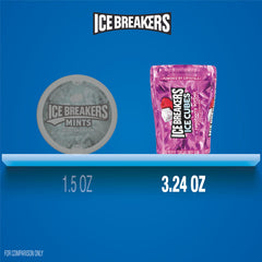 Ice Breakers Raspberry Sorbet six-pack box ready for travel.