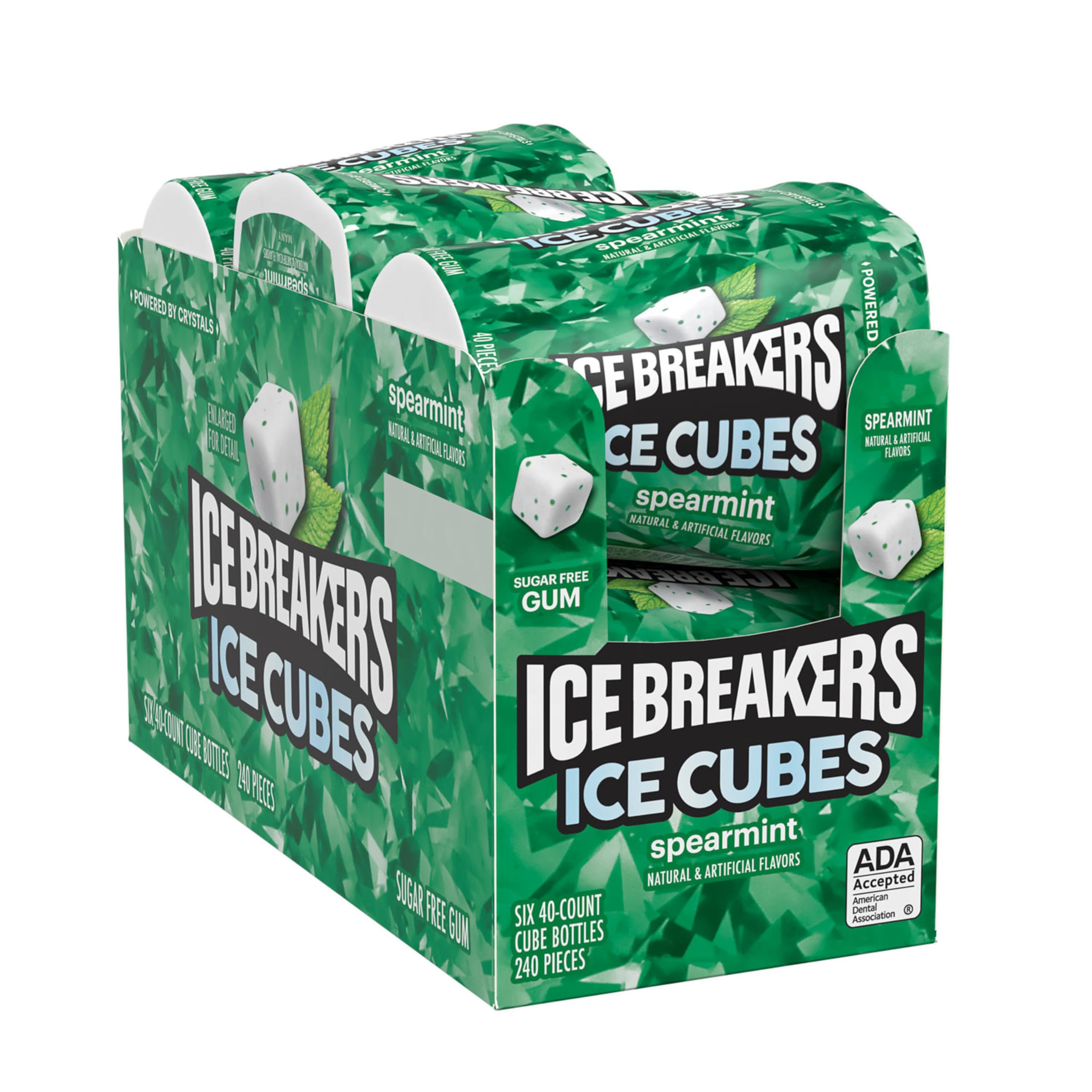 Ice Breakers Sugar Free gum cube bottles offer convenient sharing and portability