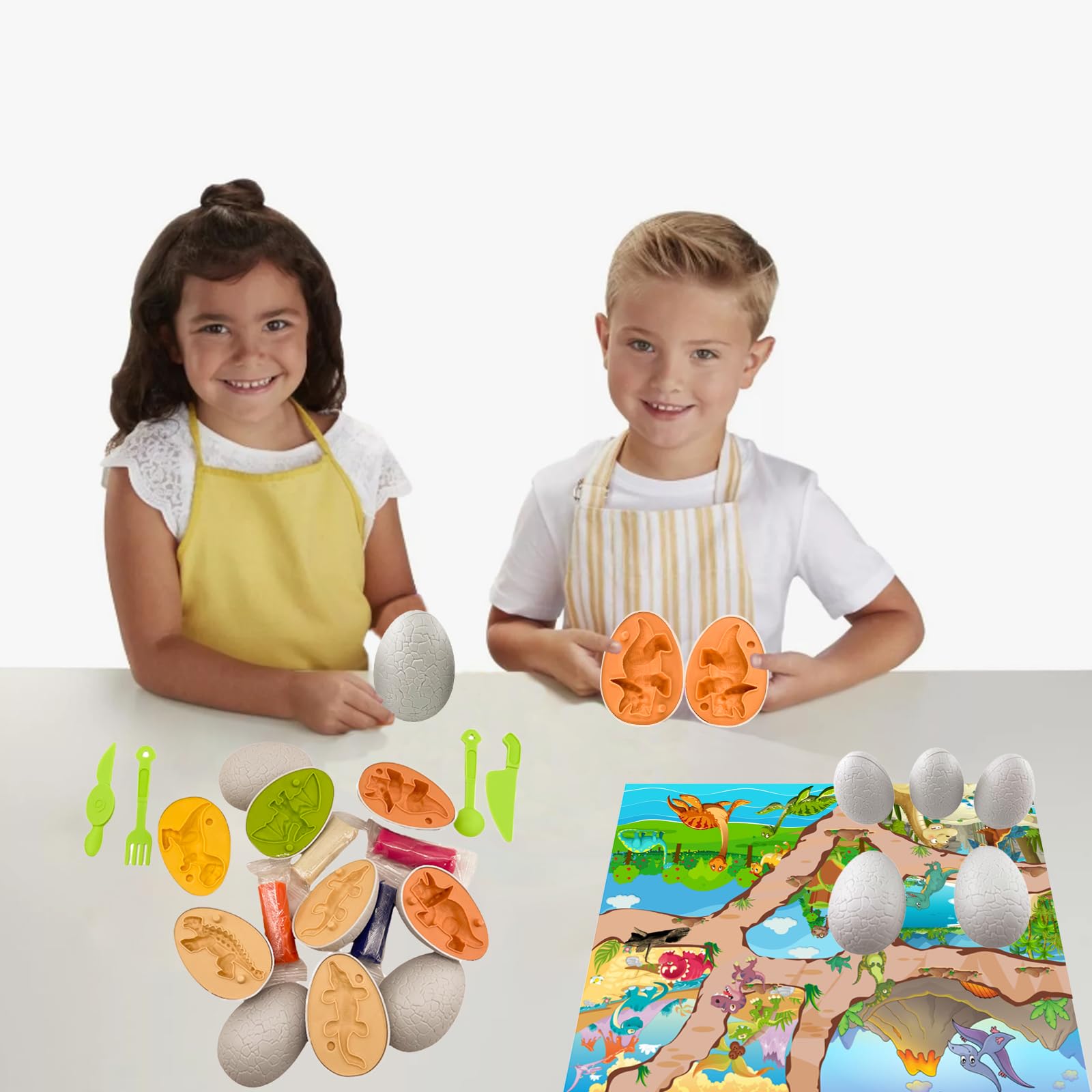 Iceacrin Dino Egg Molds – easy-to-use molds for small hands