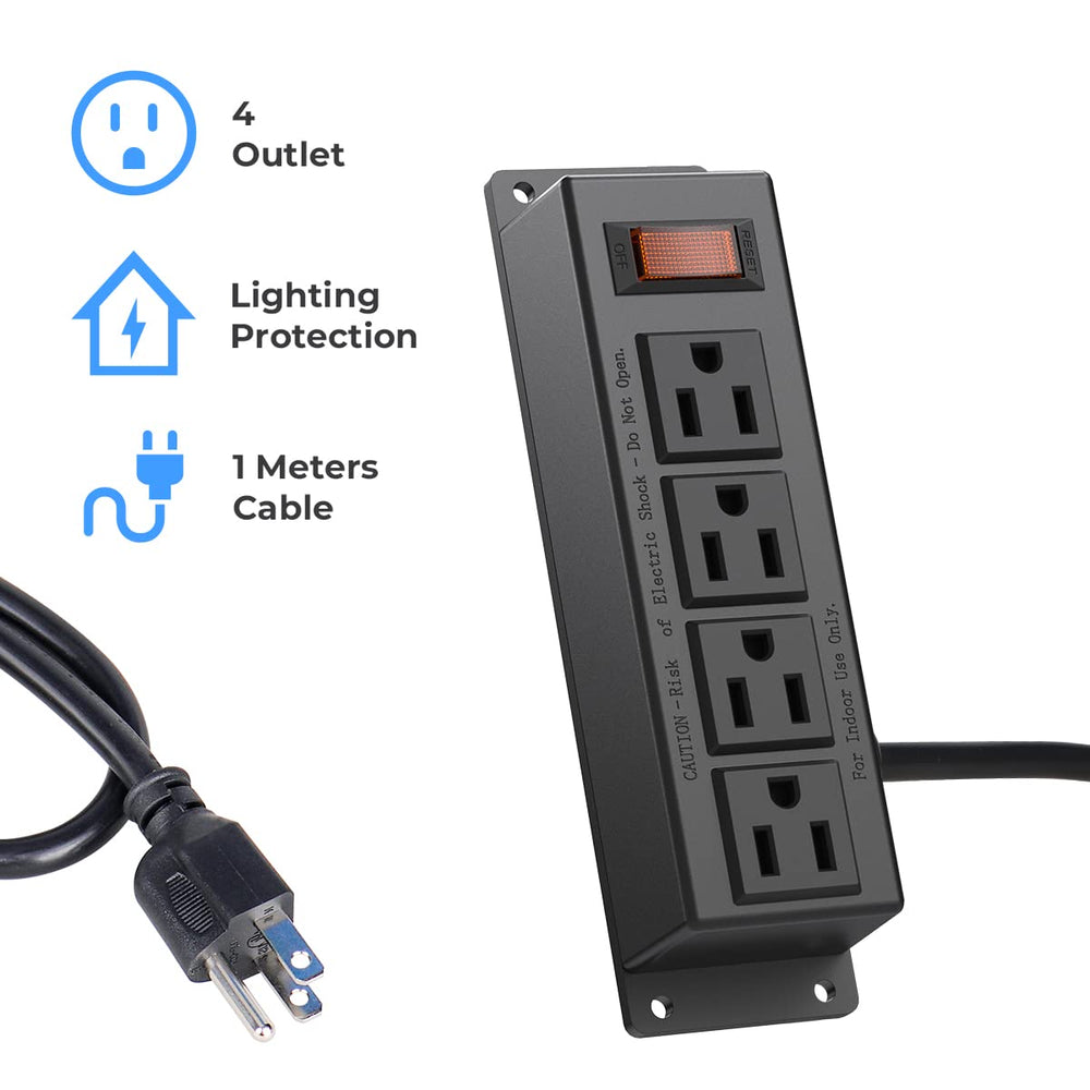 ICEELEC heavy cord design offers long reach in busy spaces.
