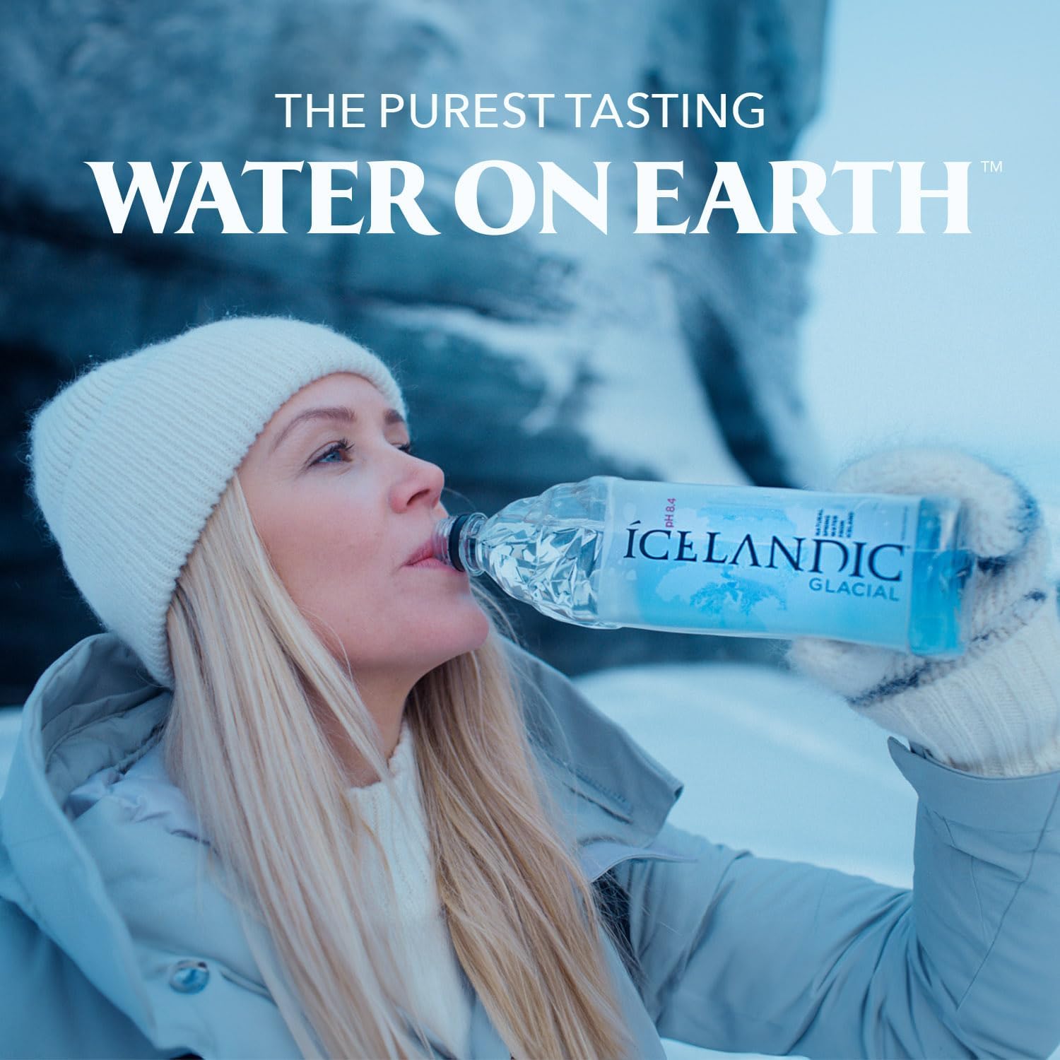 Icelandic Glacial rPET bottle highlights sustainable packaging you can recycle