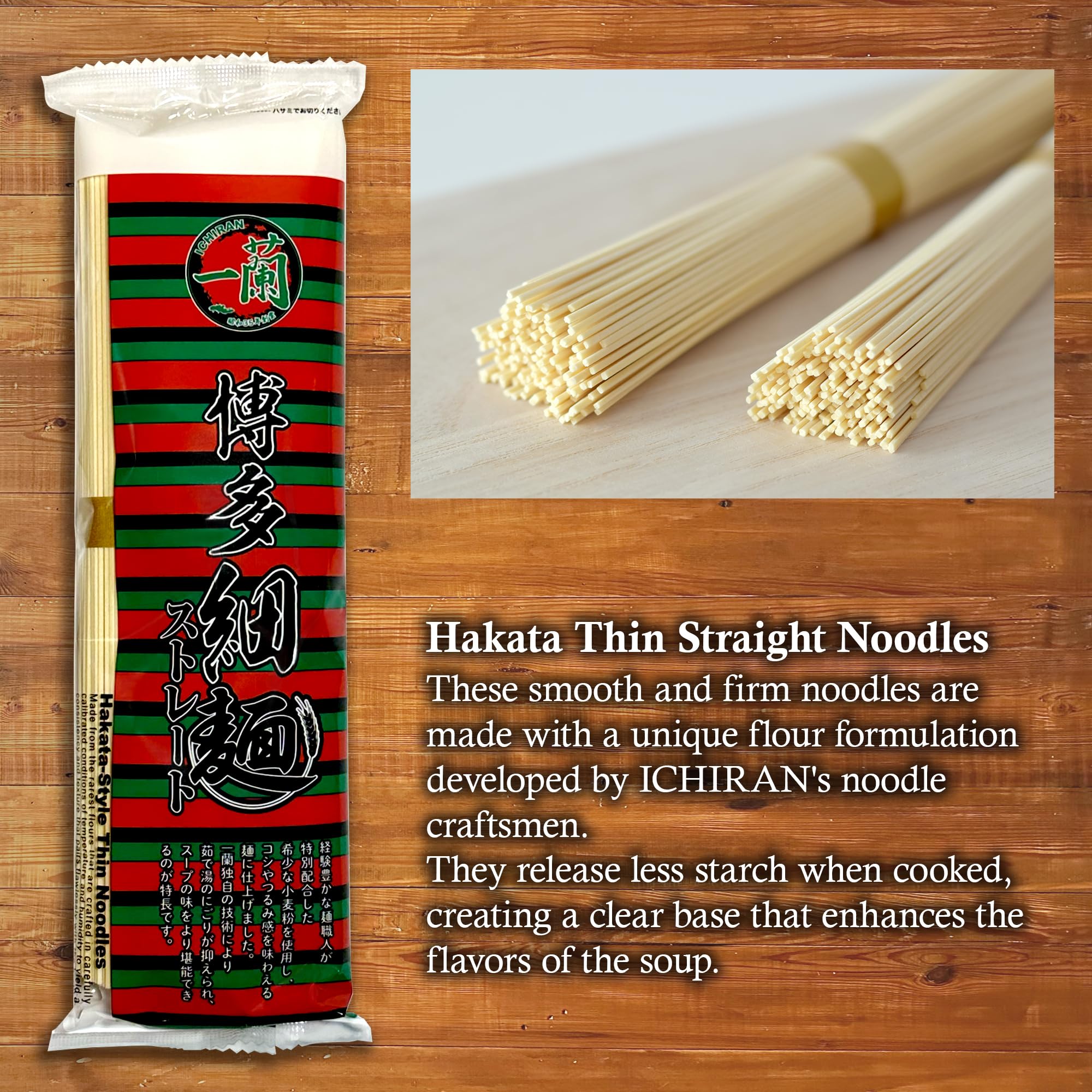 Ichiran Hakata-style noodles pack offers firm, slurp-friendly texture