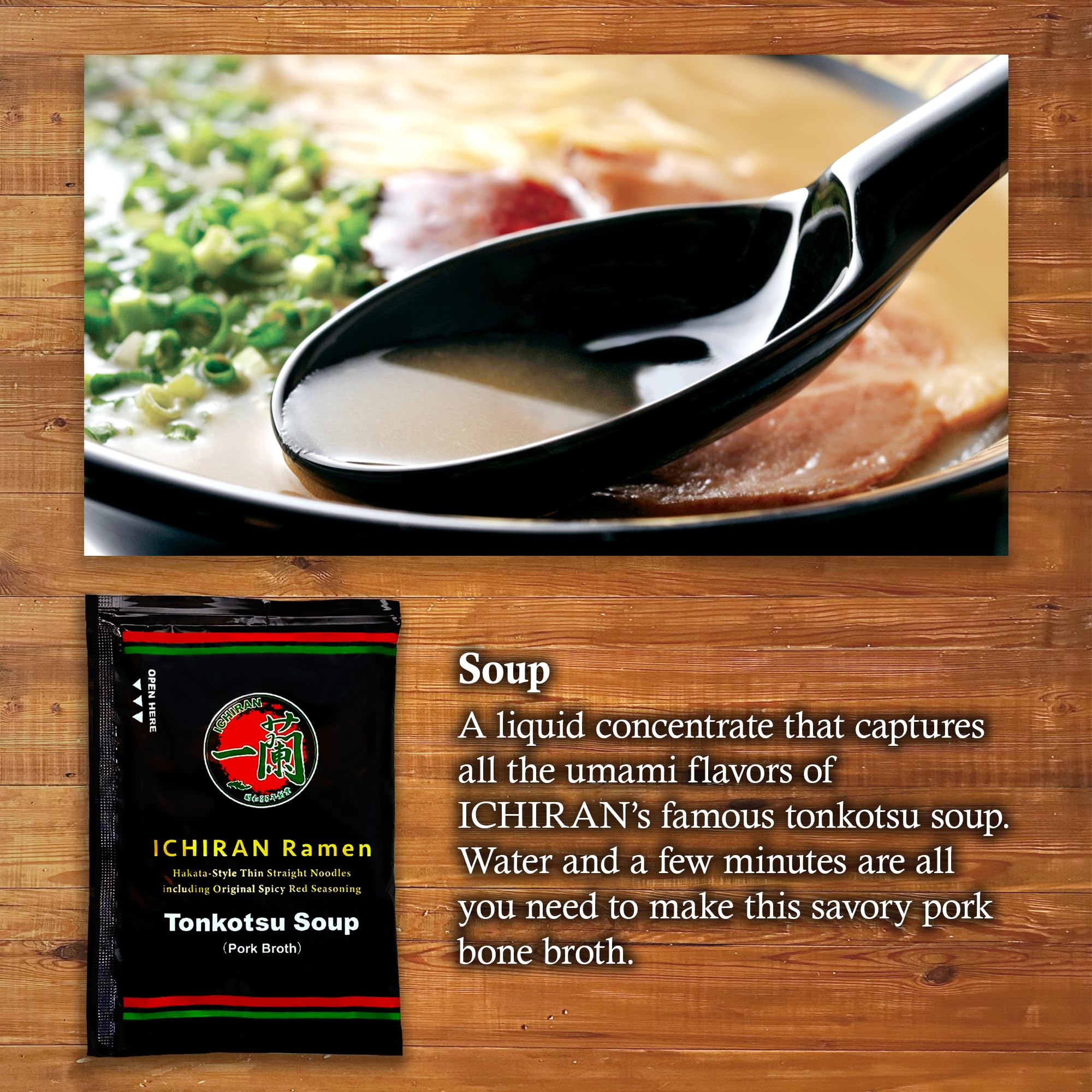 Ichiran original spicy red seasoning adds customizable heat for personal taste