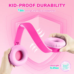 iClever BTH22 wearing view shows comfortable fit for long trips