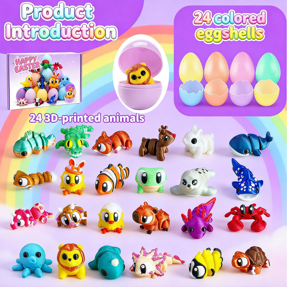 ICOME ready-to-use Easter eggs save time by skipping stuffing and setup.