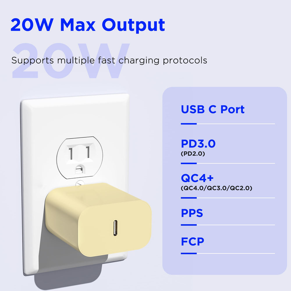 Icseio packaging box with two chargers and two cables