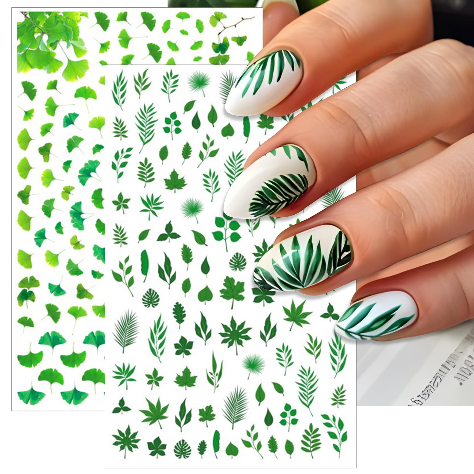 IDDFEVE shamrock decals for nails, great for DIY manicures and party-ready looks