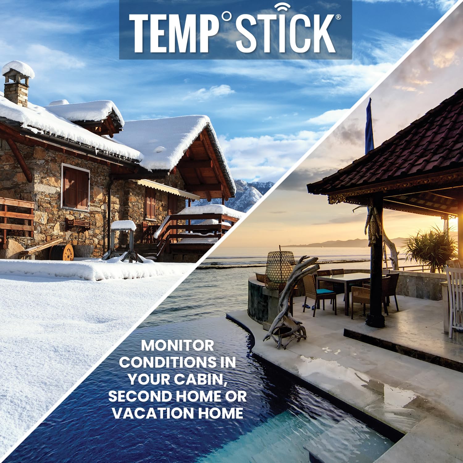 Ideal Sciences Temp Stick Made in USA badge on device.
