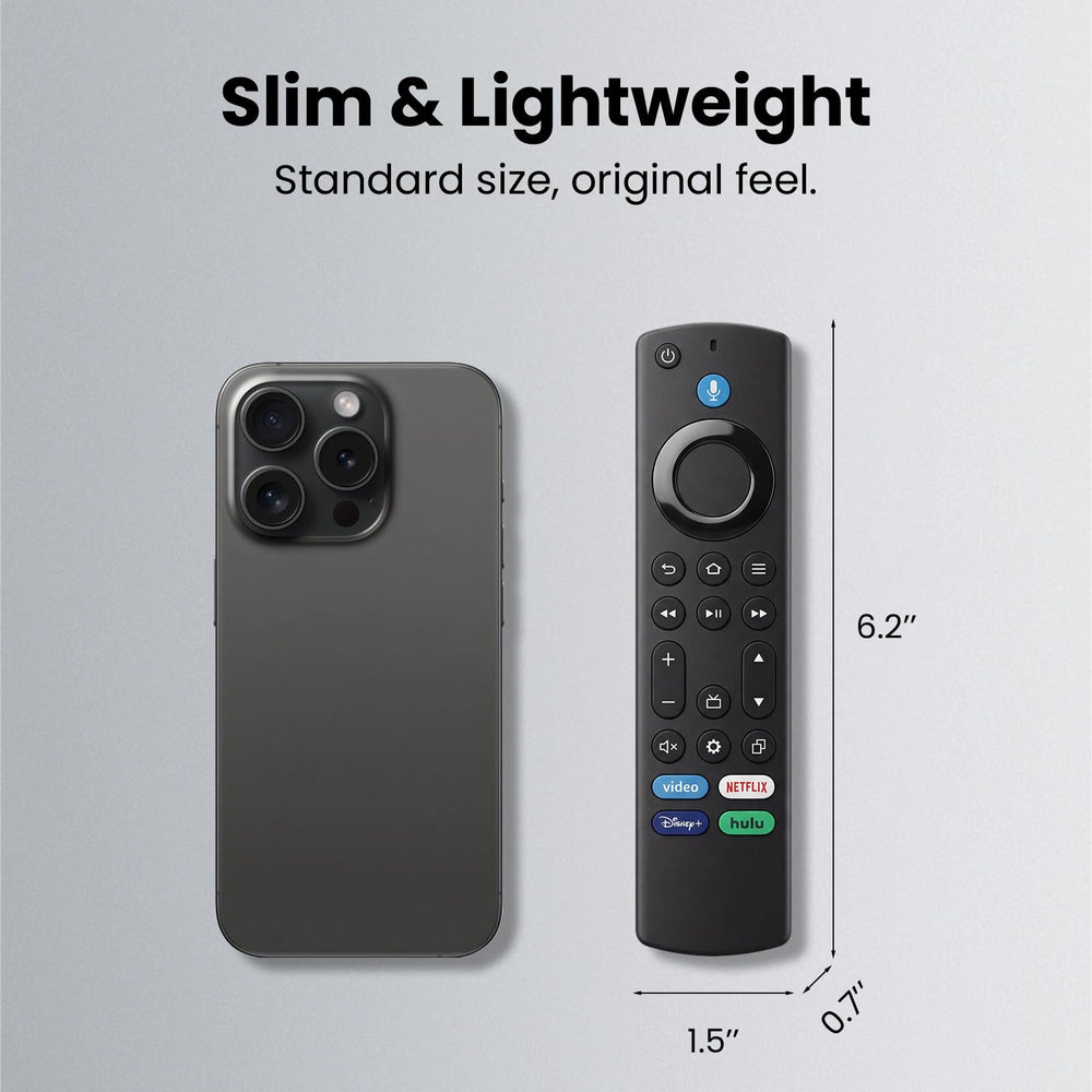 IDGPUW replacement remote broad TV compatibility with voice control