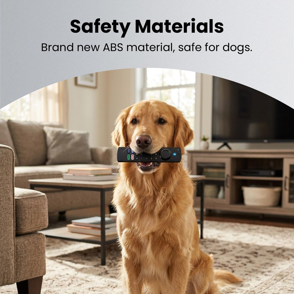 IDGPUW remote pet-friendly ABS materials safe around curious dogs