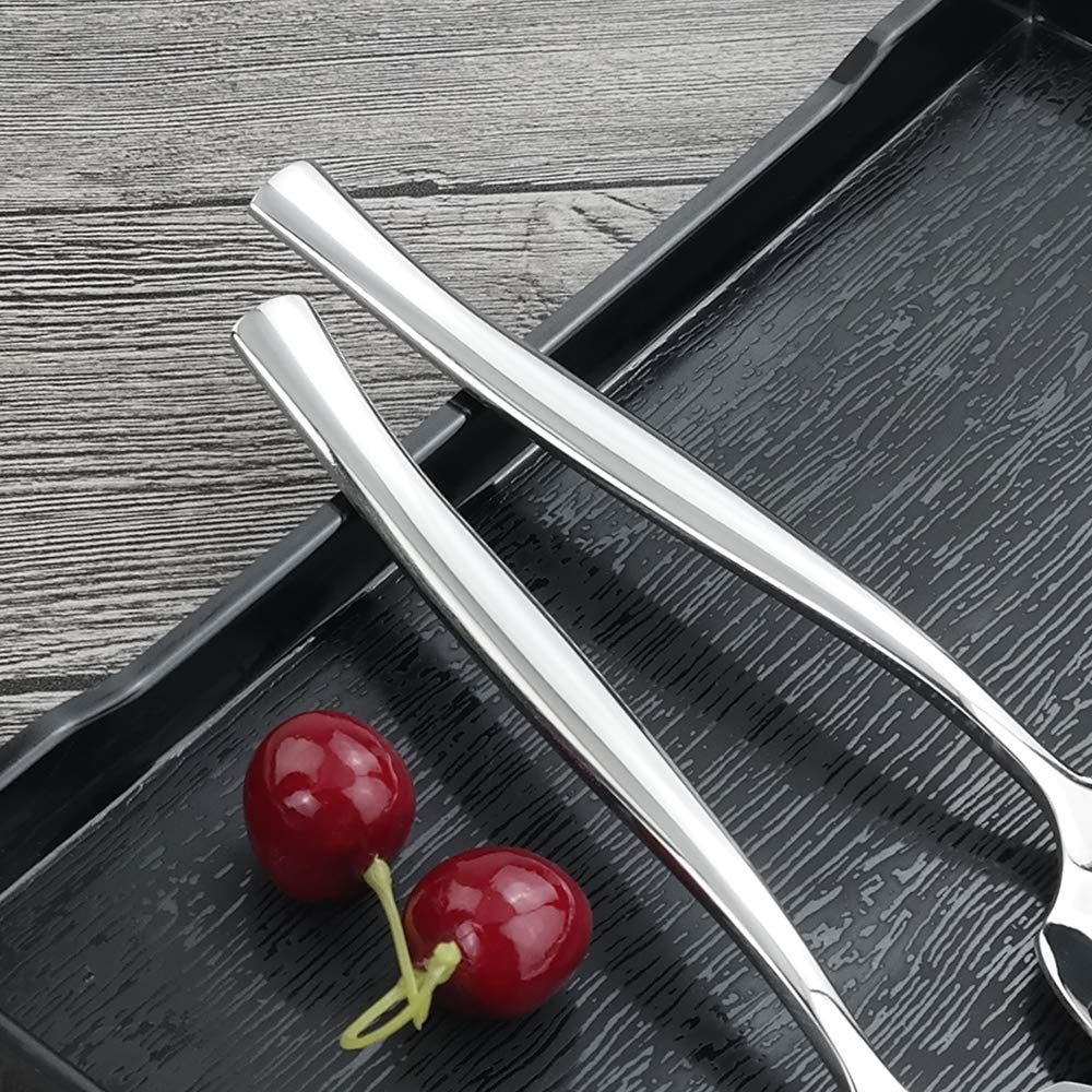 Idomy large serving spoons in stainless steel for buffet service