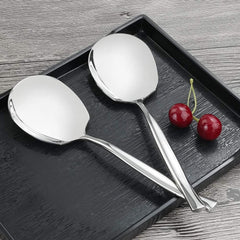 Idomy stainless steel spoons close-up showing durable construction