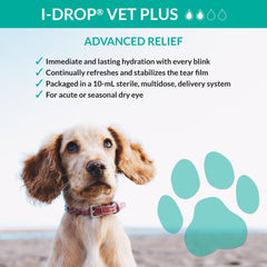 I-DROP VET PLUS applicator-tip close-up showing easy application.