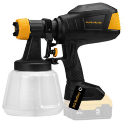 IEBUDA brushless cordless paint sprayer with 1.5mm nozzle for precise furniture finishes.