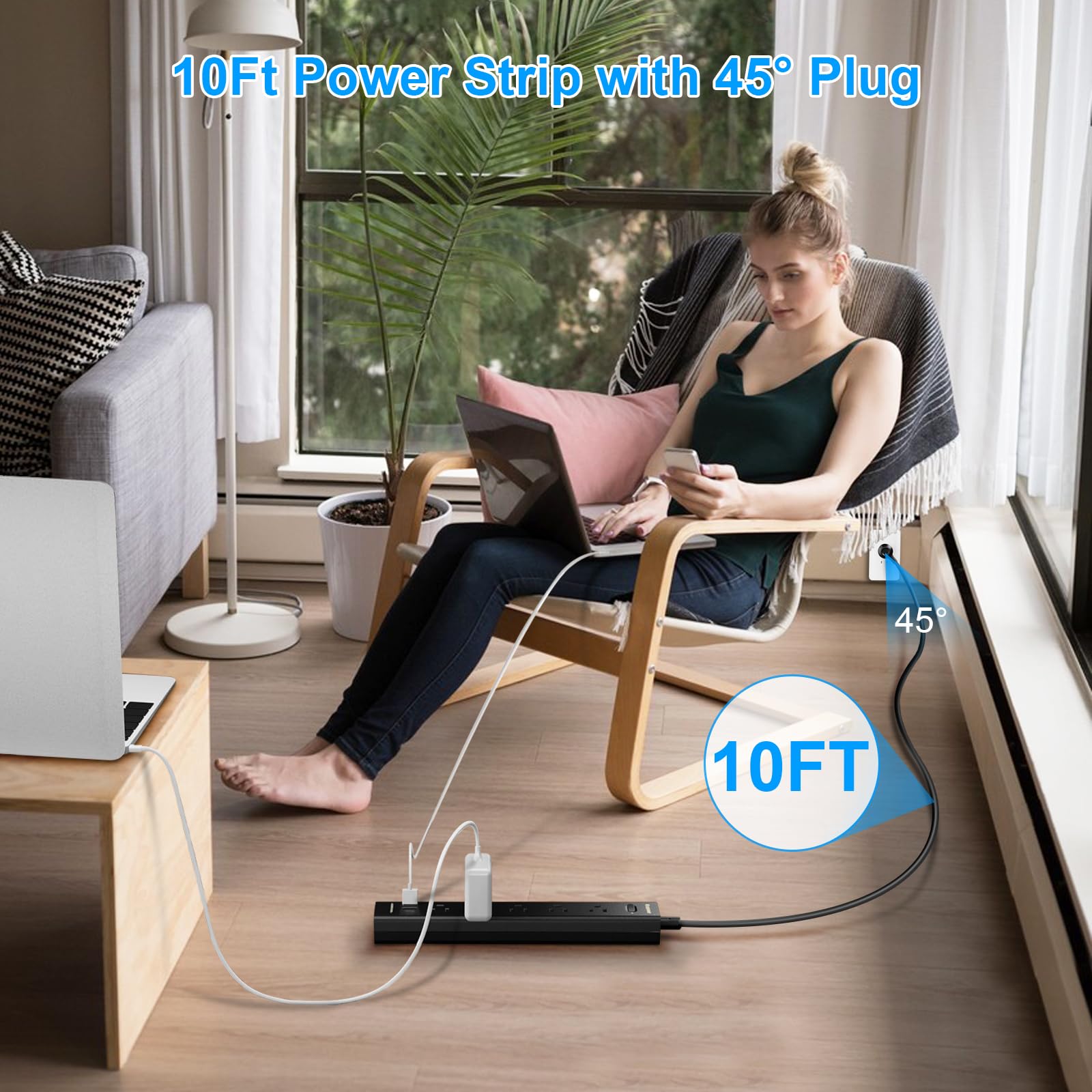 IECOPOWER fire-resistant ABS+PC shell withstands high heat.