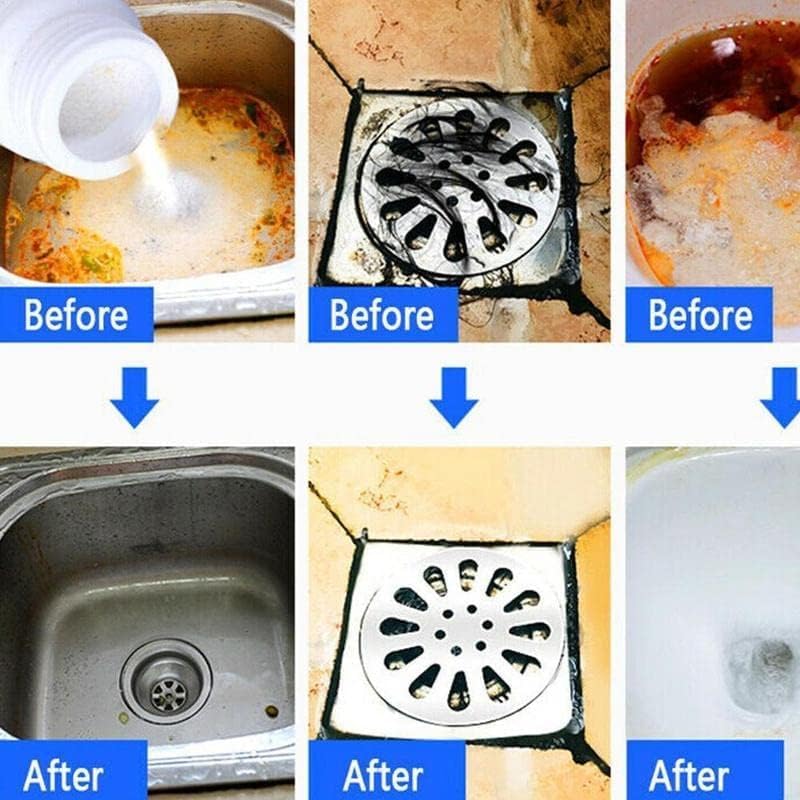 iekufes Wild Tornado bathroom pipe usage eases stubborn clogs