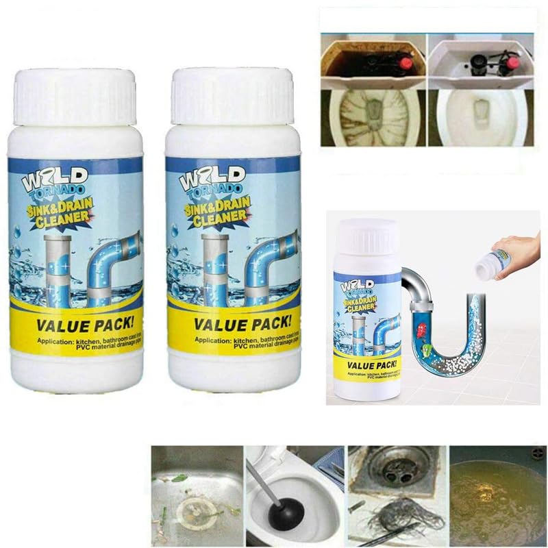 iekufes Wild Tornado toilet clog solution for tough blockages