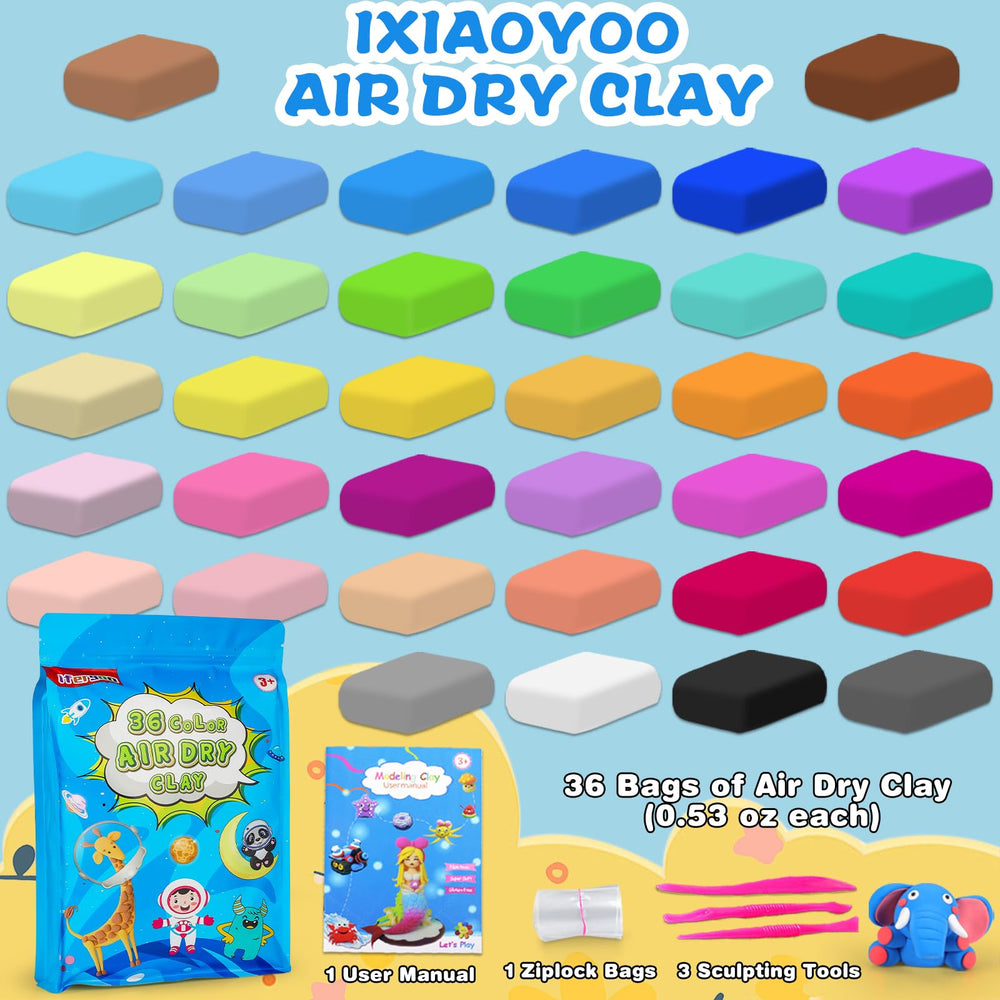 ifergoo soft non sticky clay texture enhances smooth molding