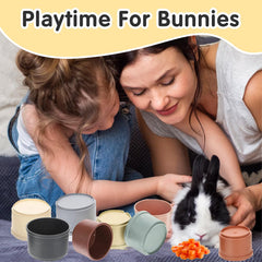 Iffitya durable plastic bunny toy robust for daily play
