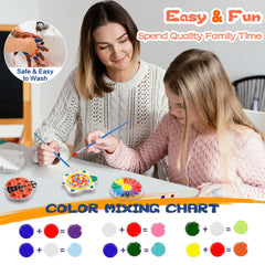 IFLOVE Paint Your Own Stepping Stone Tree stone, adds whimsy to garden