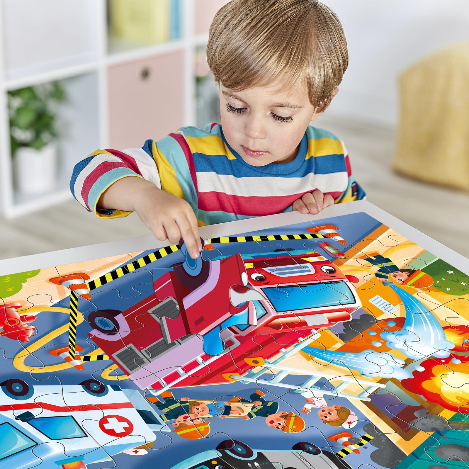 IFLOVE puzzle fully assembled size – large layout perfect for group play.
