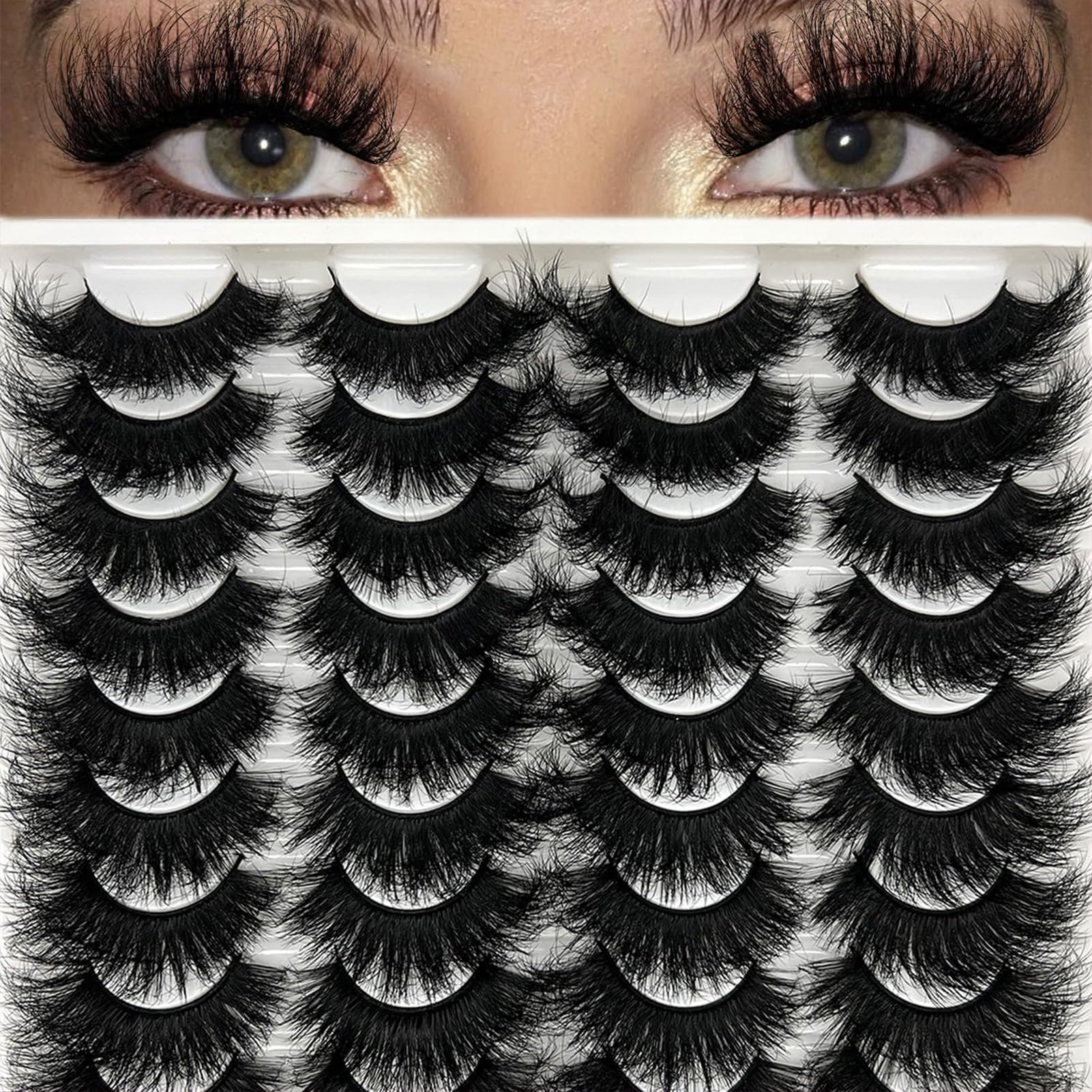 IFSOWDRA Mink Lashes easy to apply and remove for quick routines.
