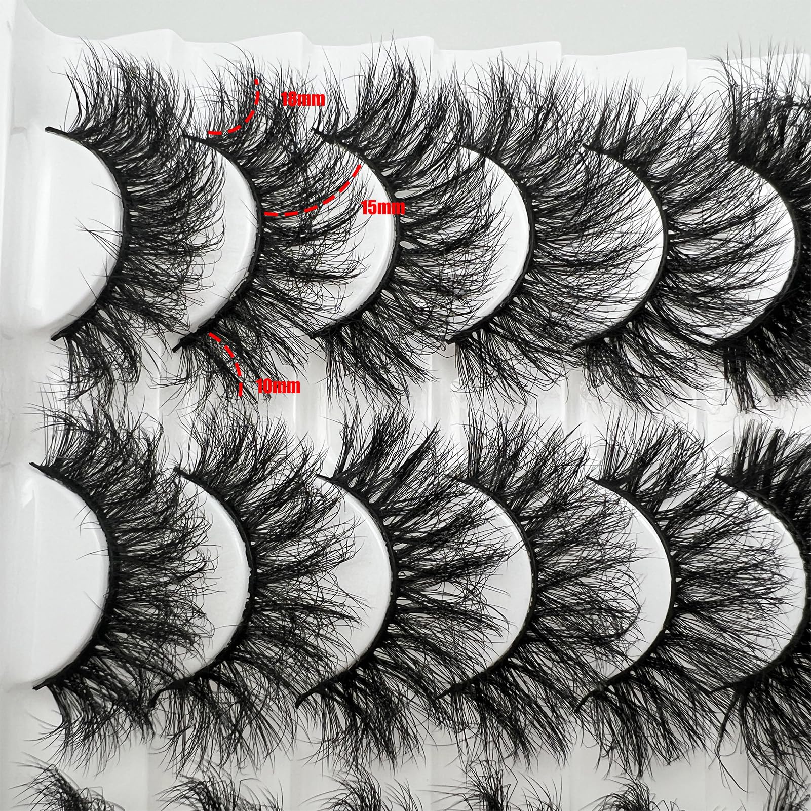 IFSOWDRA mink lashes strip beginner friendly for quick application.