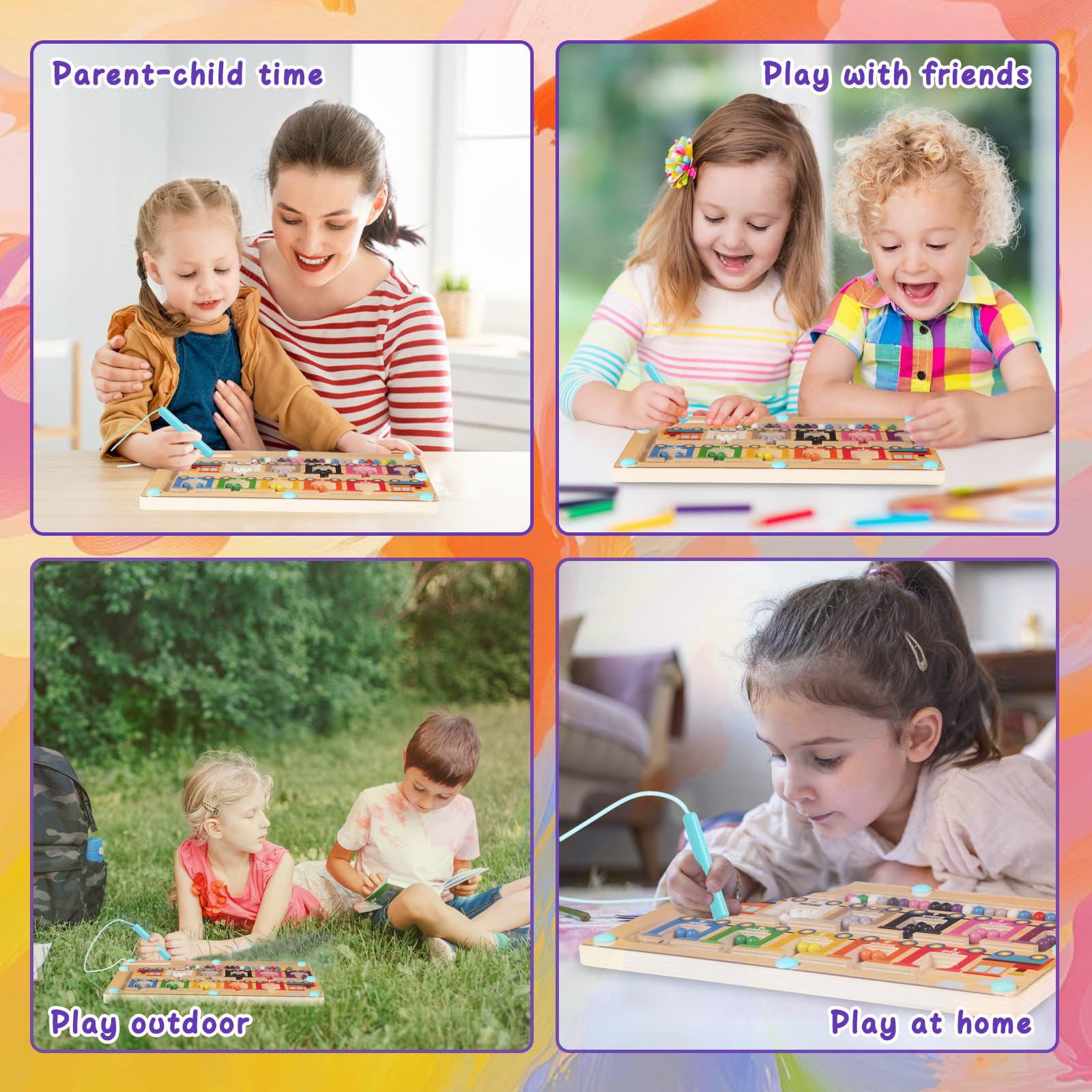 ifunlong durable design with wand storage enables long-term learning sessions