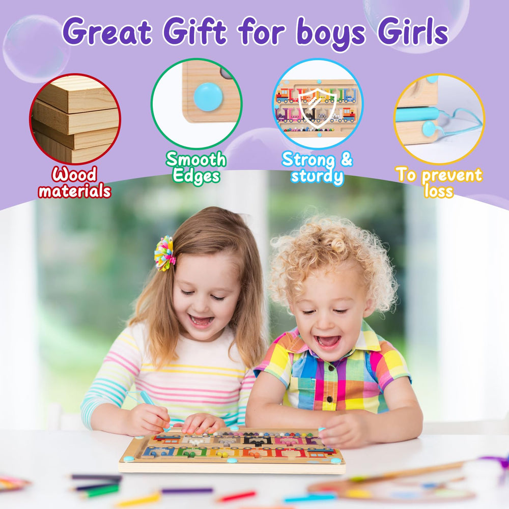 ifunlong wand-based play enhances hand-eye coordination with a sturdy magnetic wand