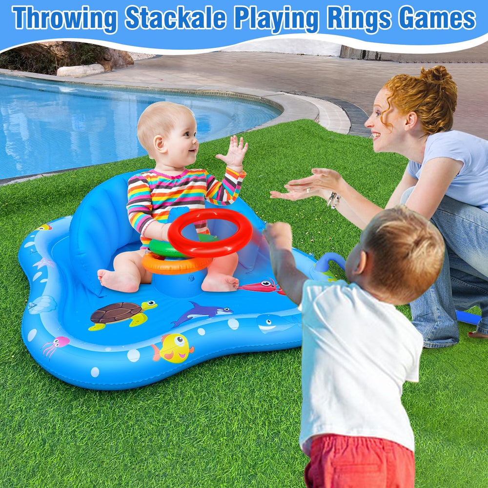 iGeeKid backrest offers stable seating for babies learning to sit