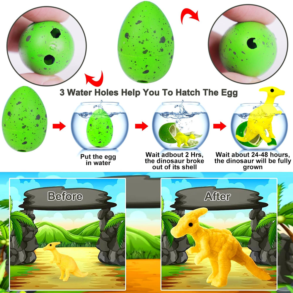 iGeeKid toy inside the eggs adds exciting discovery during pretend play