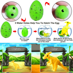 iGeeKid toy inside the eggs adds exciting discovery during pretend play