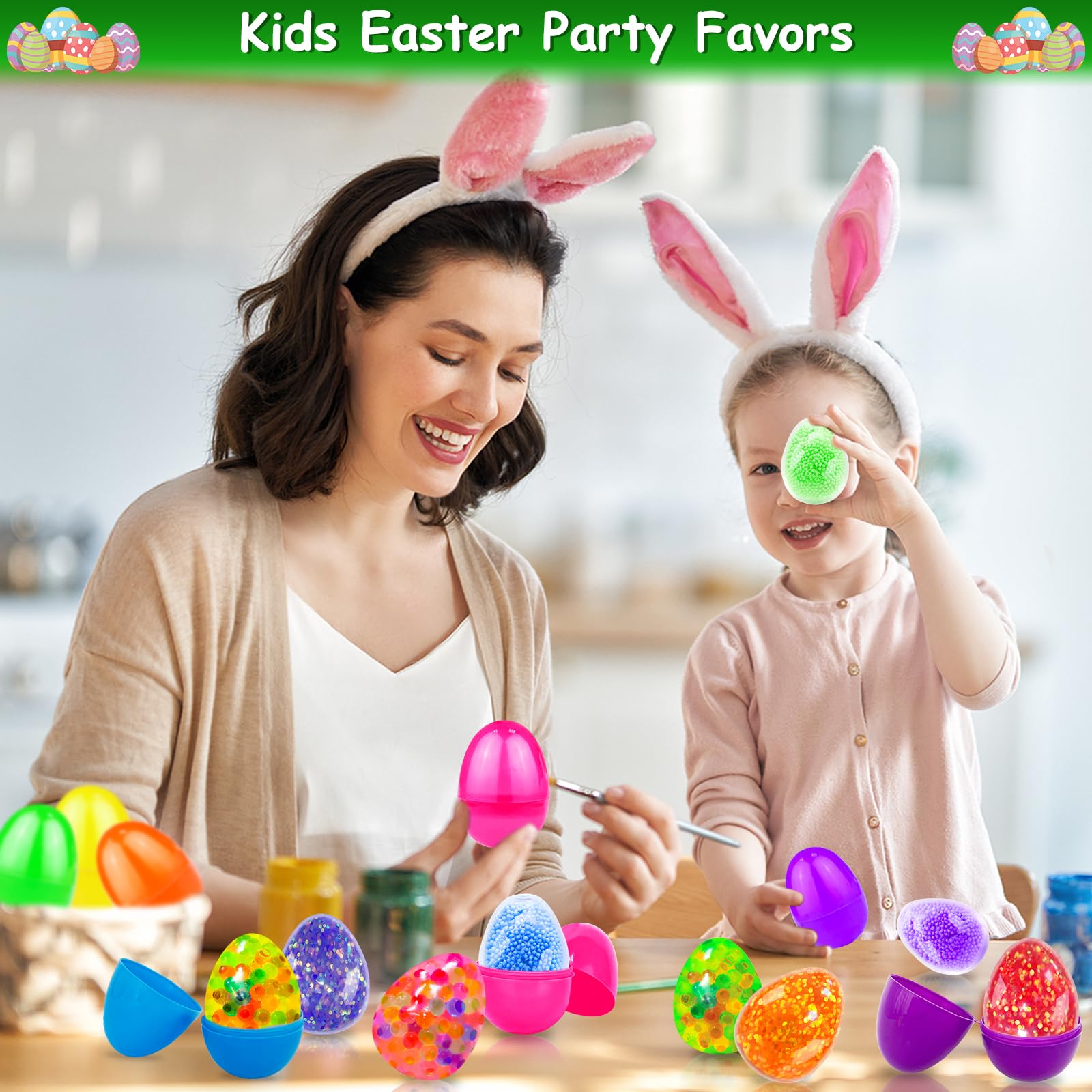 iGeeKid stress ball-filled eggs ready for gifting and celebrations