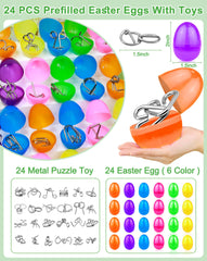 iGeeKid colorful eggs in six hues for vibrant Easter celebrations and color coding