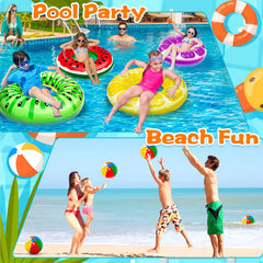igeekid kiwi pool float, vibrant, child-friendly water play.