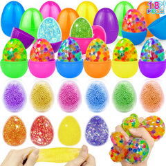 iGeeKid Easter eggs with stress balls ready for colorful basket fillers