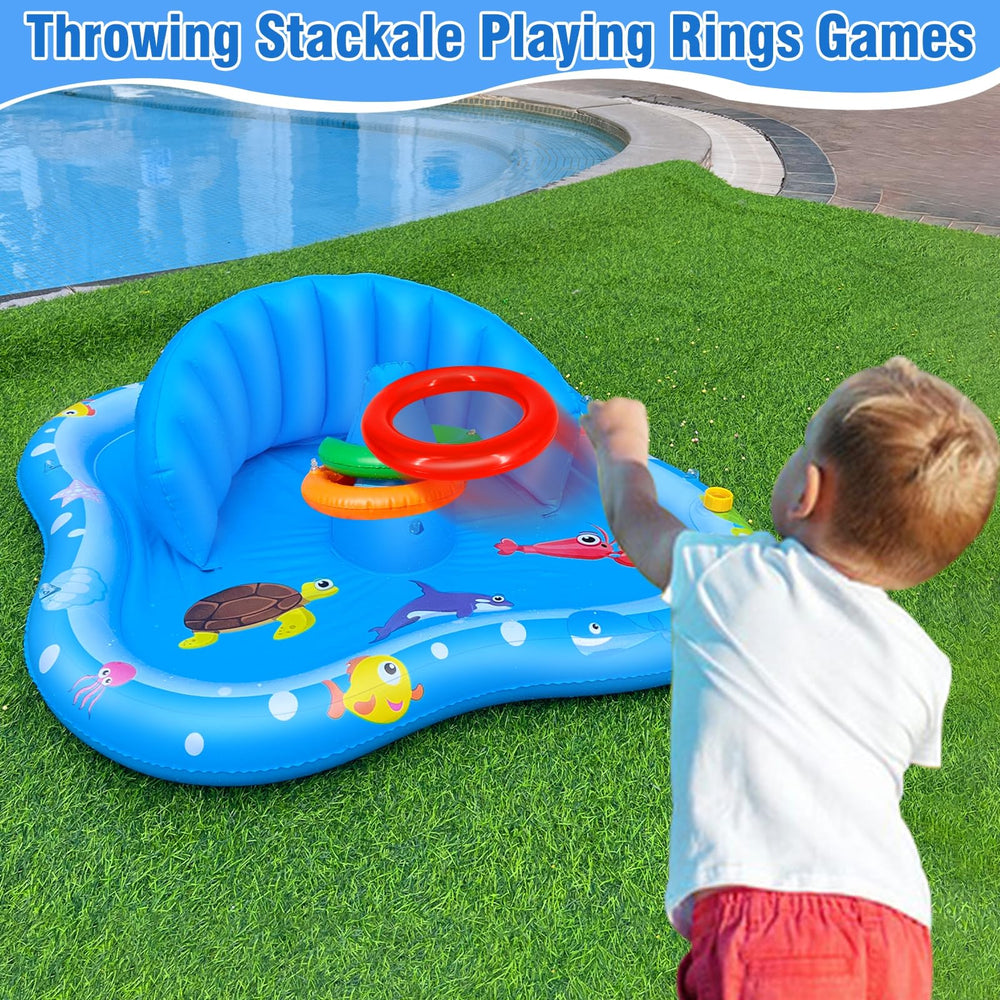 iGeeKid stackable rings help develop dexterity through interactive play