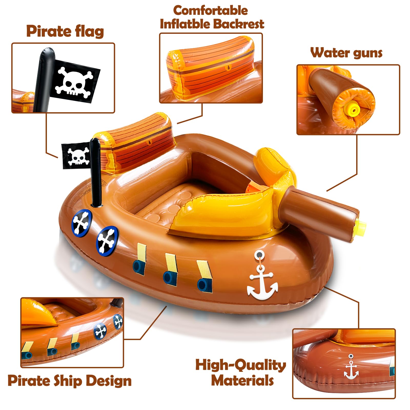 iGeeKid PVC material pool toy designed for durability and kid-friendly use