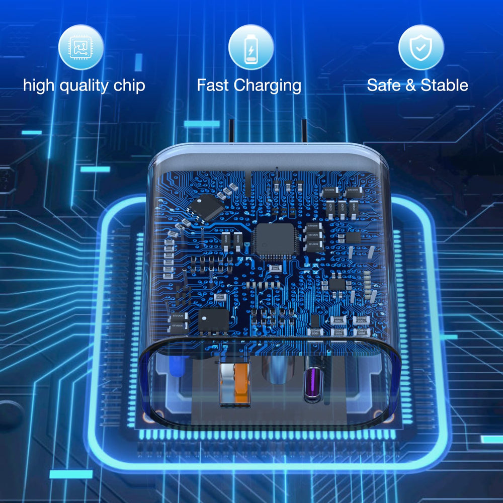 iGENJUN 20W PD fast-charge close-up highlighting rapid charging