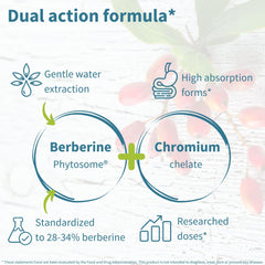Igennus Berberine Phytosome label close-up emphasizes standardized extract quality.