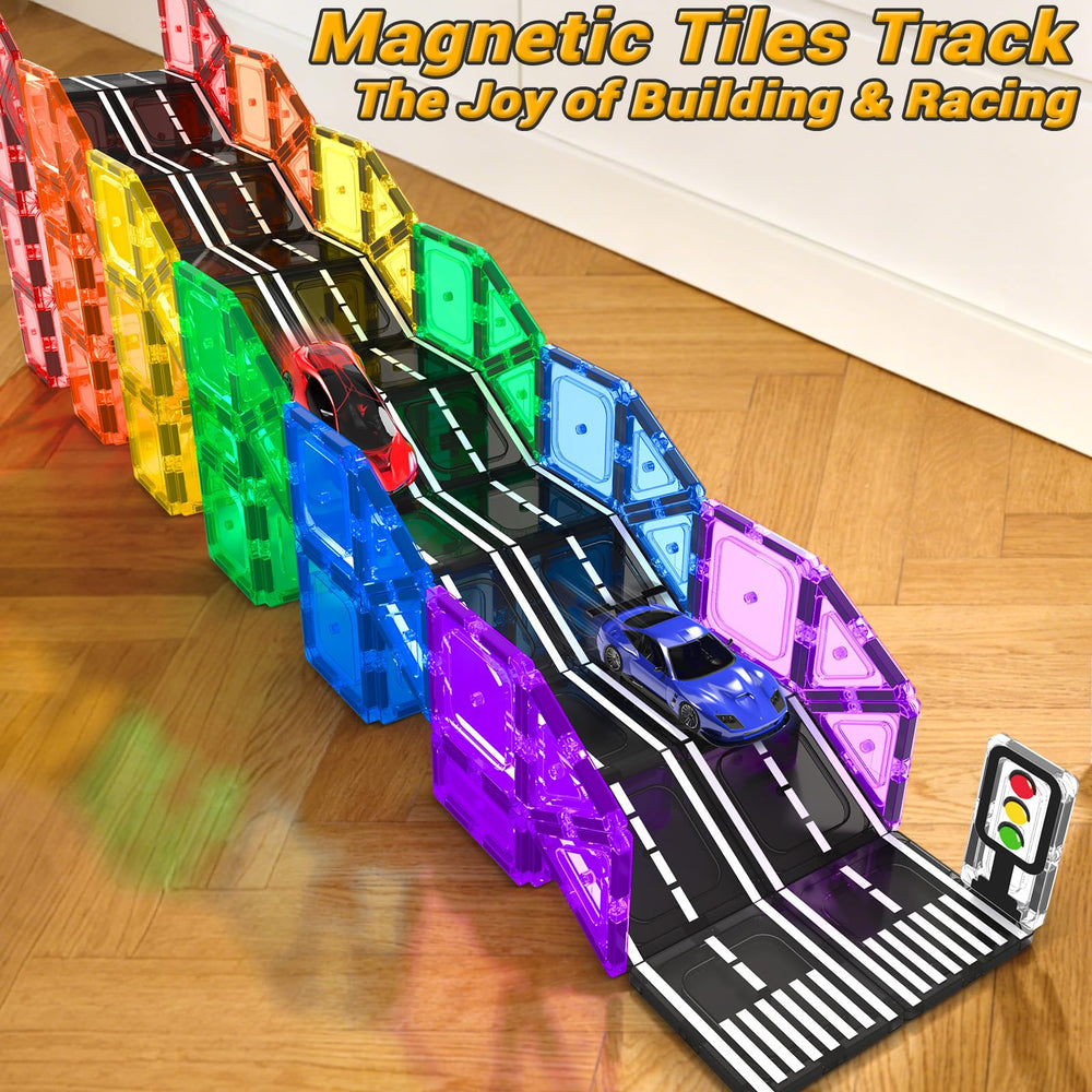 IGIVI bright magnetic blocks promote color recognition and playful sequencing