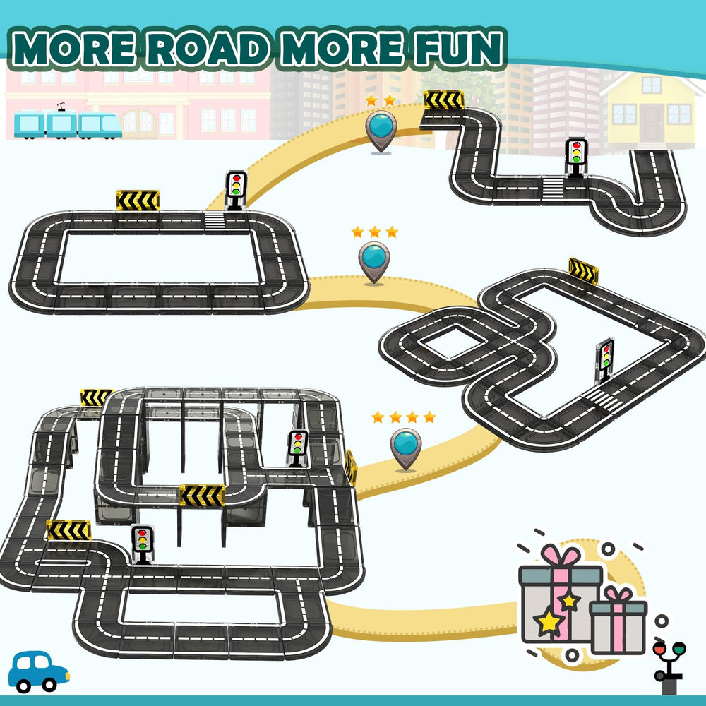 IGIVI kids explore race tracks in classrooms or at home.