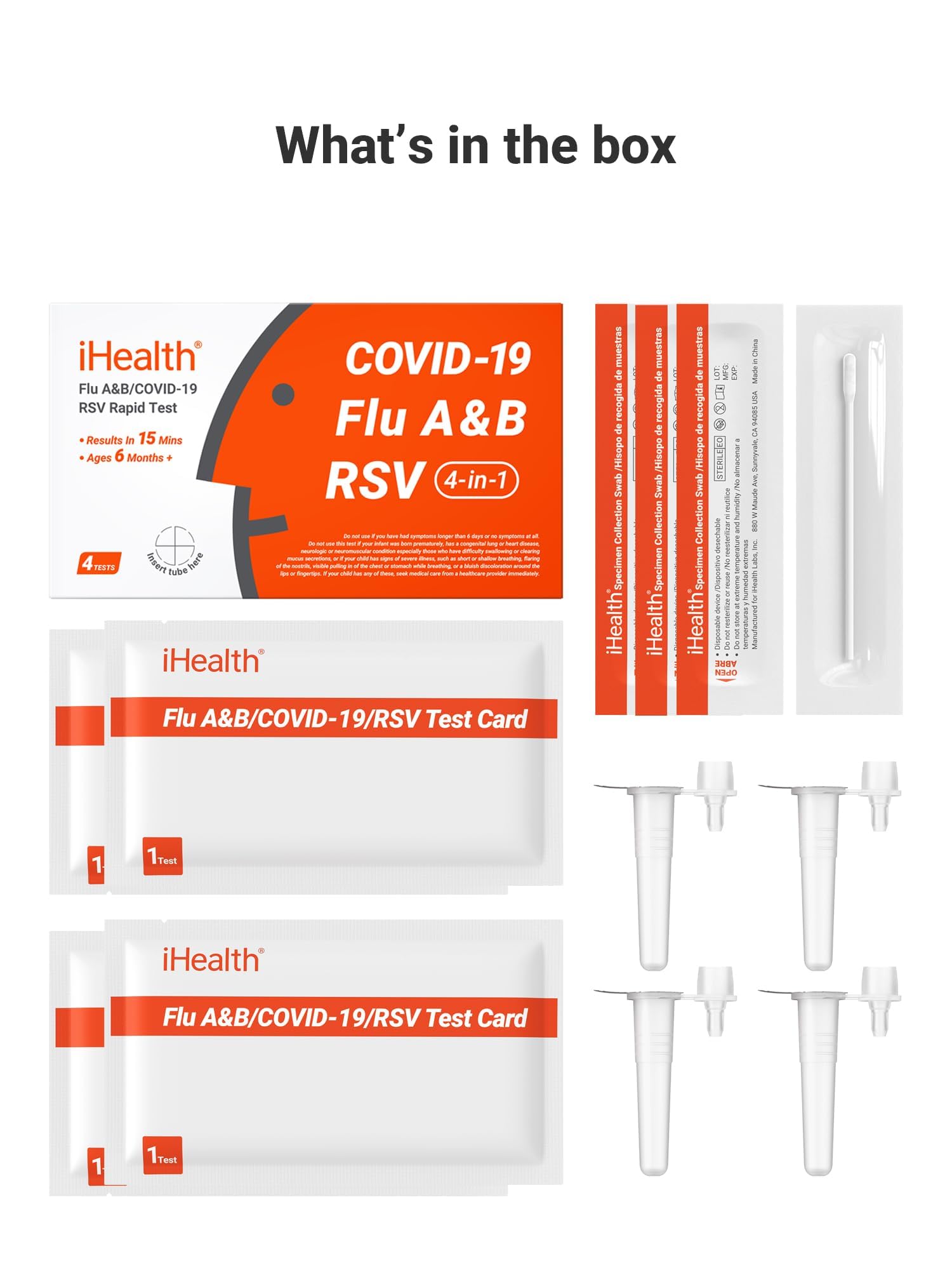 iHealth age-eligibility guide graphic communicates who can test at home.