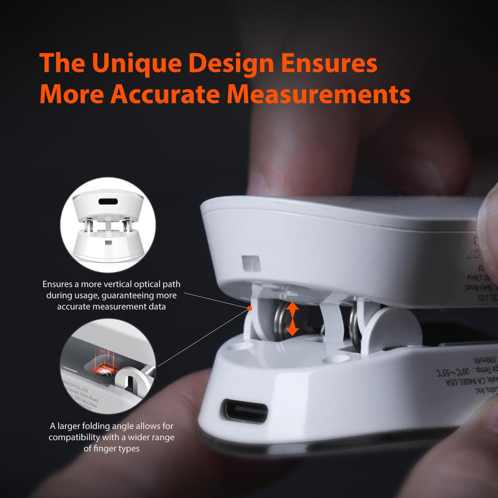 iHealth Air compact design demonstrates pocket-friendly portability.