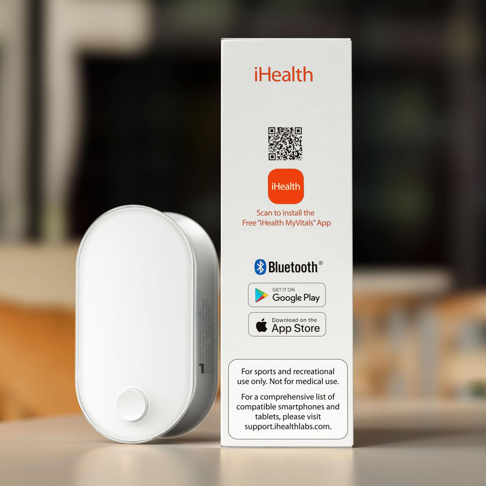 iHealth Air pocket-size oximeter ready for on-the-go use.
