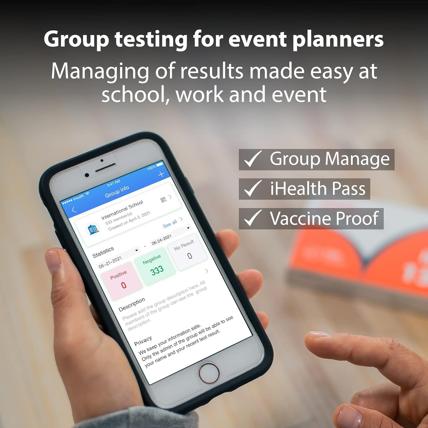 iHealth COVID-19 Antigen Rapid Test app video preview for guidance