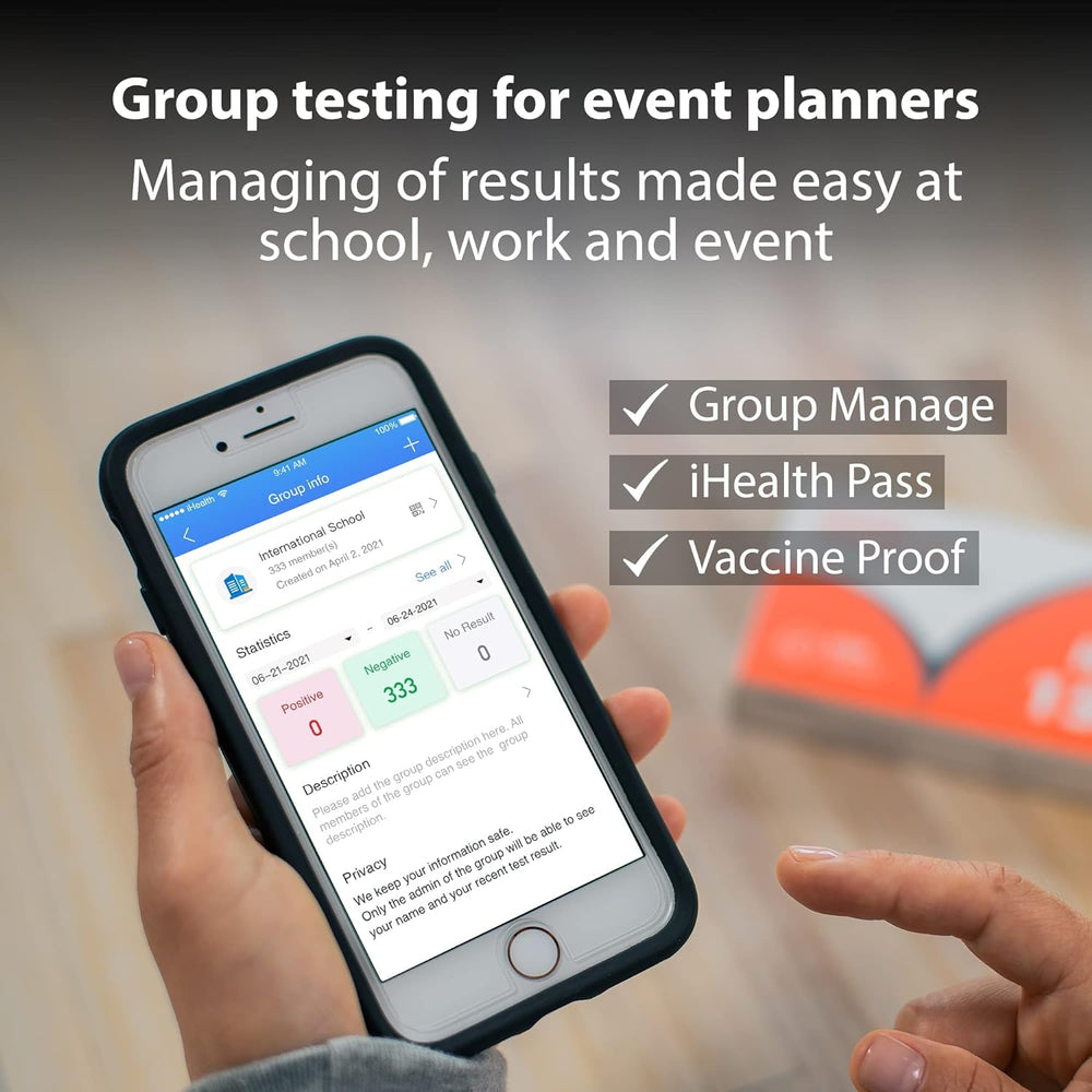 iHealth COVID-19 Antigen Rapid Test app video preview for guidance