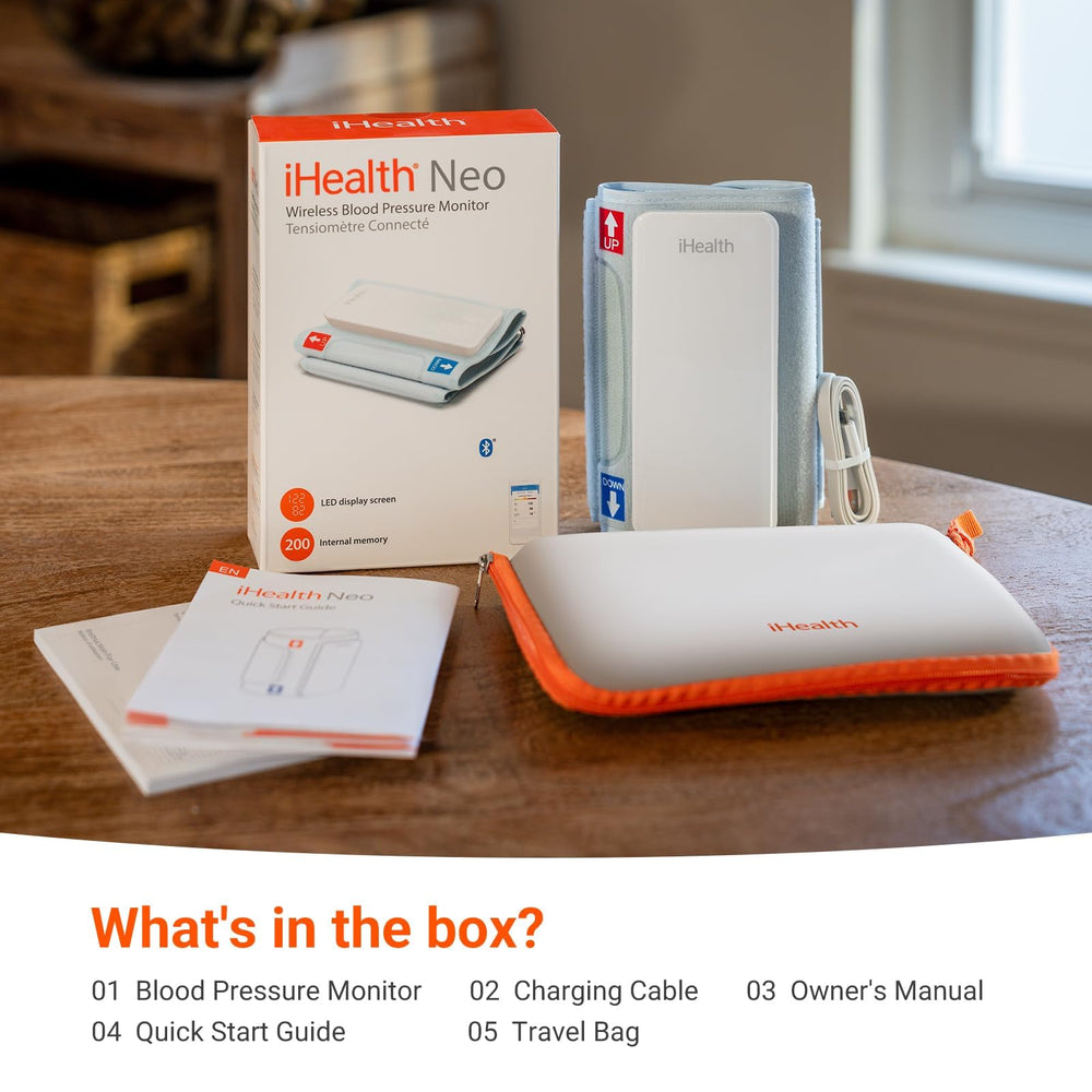 iHealth Neo measurement display delivering fast results.